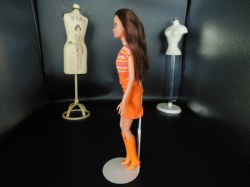 brunette orange side a